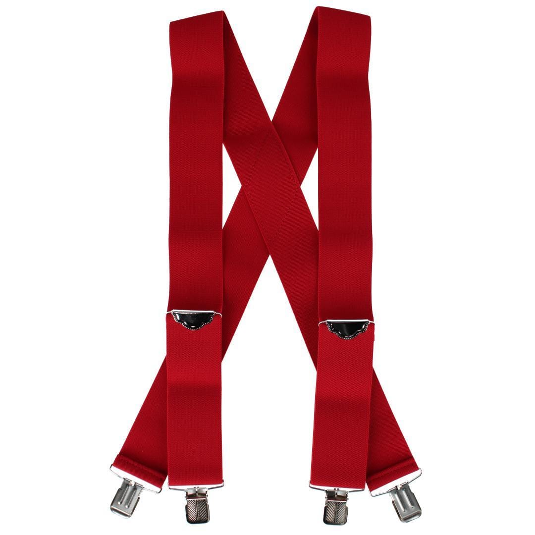 Welch Men's 2 Inch Wide X-Back Casual Clip-End Suspender