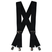 Men's 2 Inch Wide X-Back Casual Clip-End Suspender
