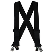Mens Big & Tall 2 Inch Super Tuff Stuff X-Back Clip On Work Suspender