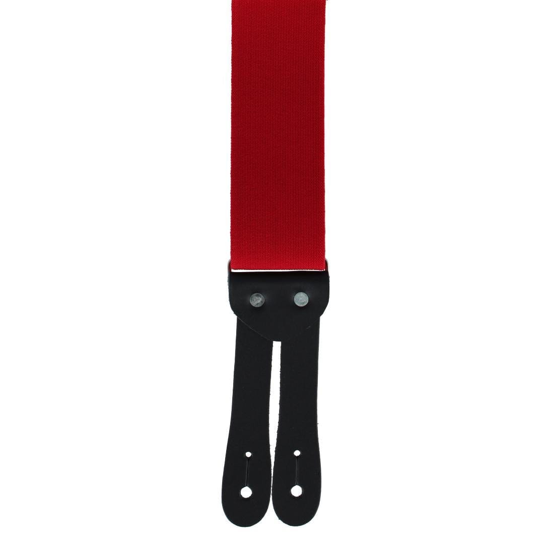 Welch Men's 2 Inch Super Tuff Stuff X-Back Button On Work Suspender - Red