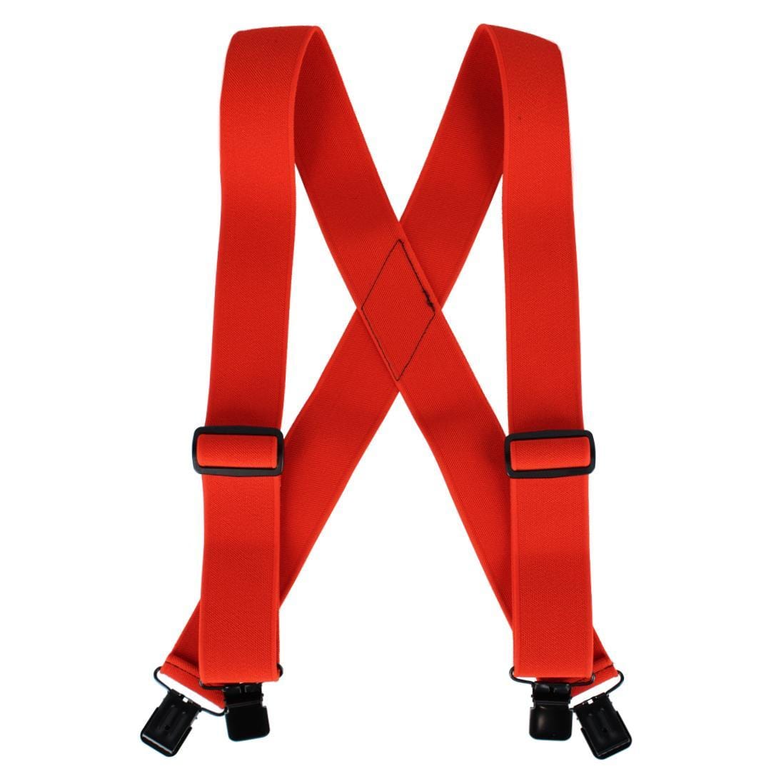 Welch Men's 2 Inch Tuff Stuff Safety X-Back Clip On Work Suspender - Men's 2 Inch Tuff Stuff Safety X-Back Clip On Work Suspender