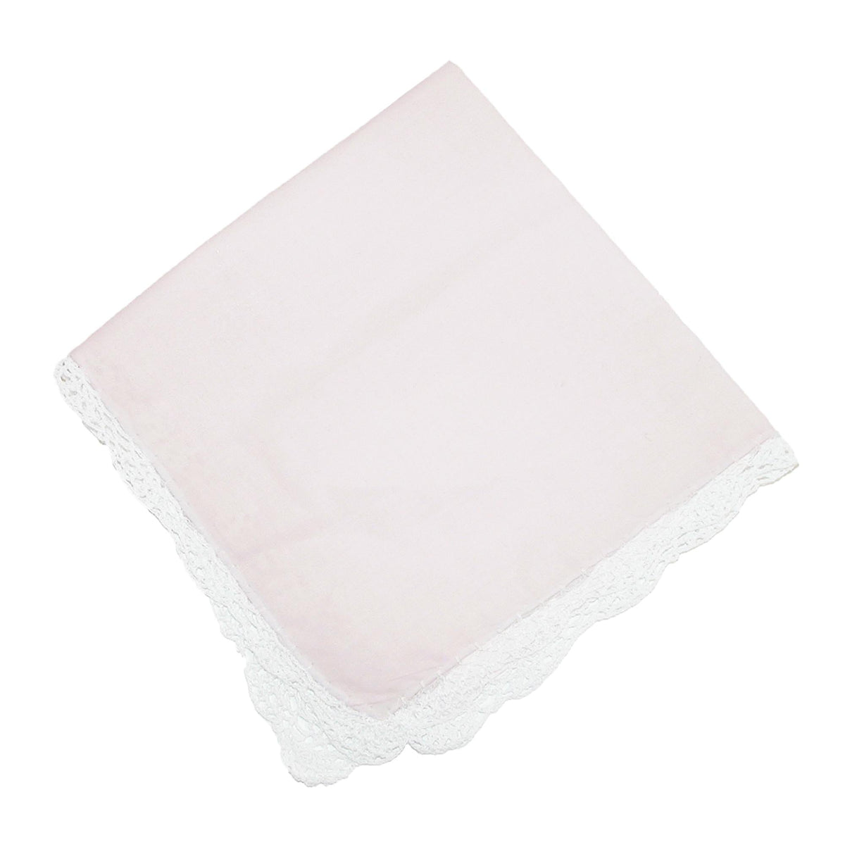 CTM® Women's Cotton Bonnie Lace Handkerchief - Women's Cotton Bonnie Lace Handkerchief