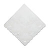 Women's Soft Cotton Bridal Heart Embroidered Handkerchief