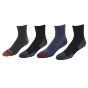 Men's Castleton Comfort Cushioned Quarter Socks (4 Pack)