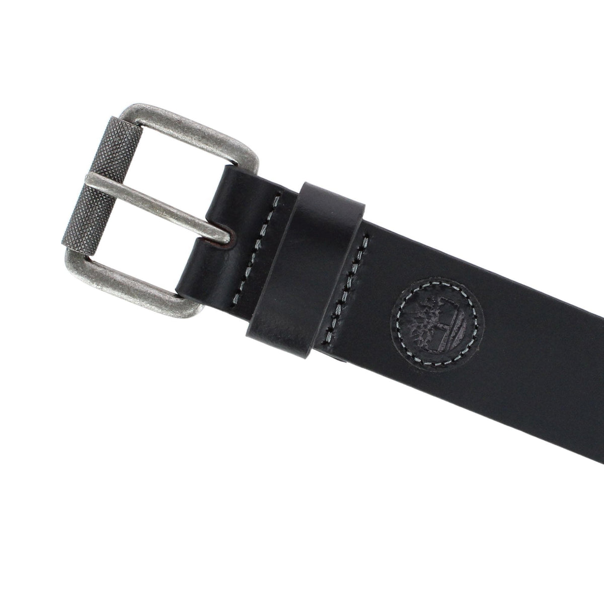 Timberland Men's 38mm Tree Logo Casual belt - Black