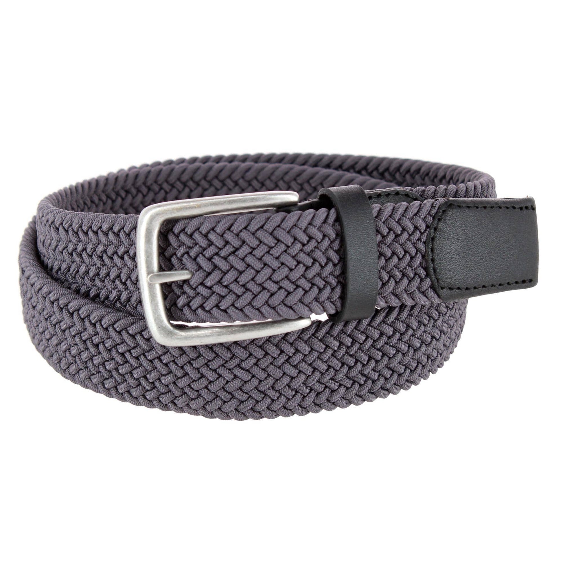 Timberland Men's 35mm Braided Stretch Casual Belt