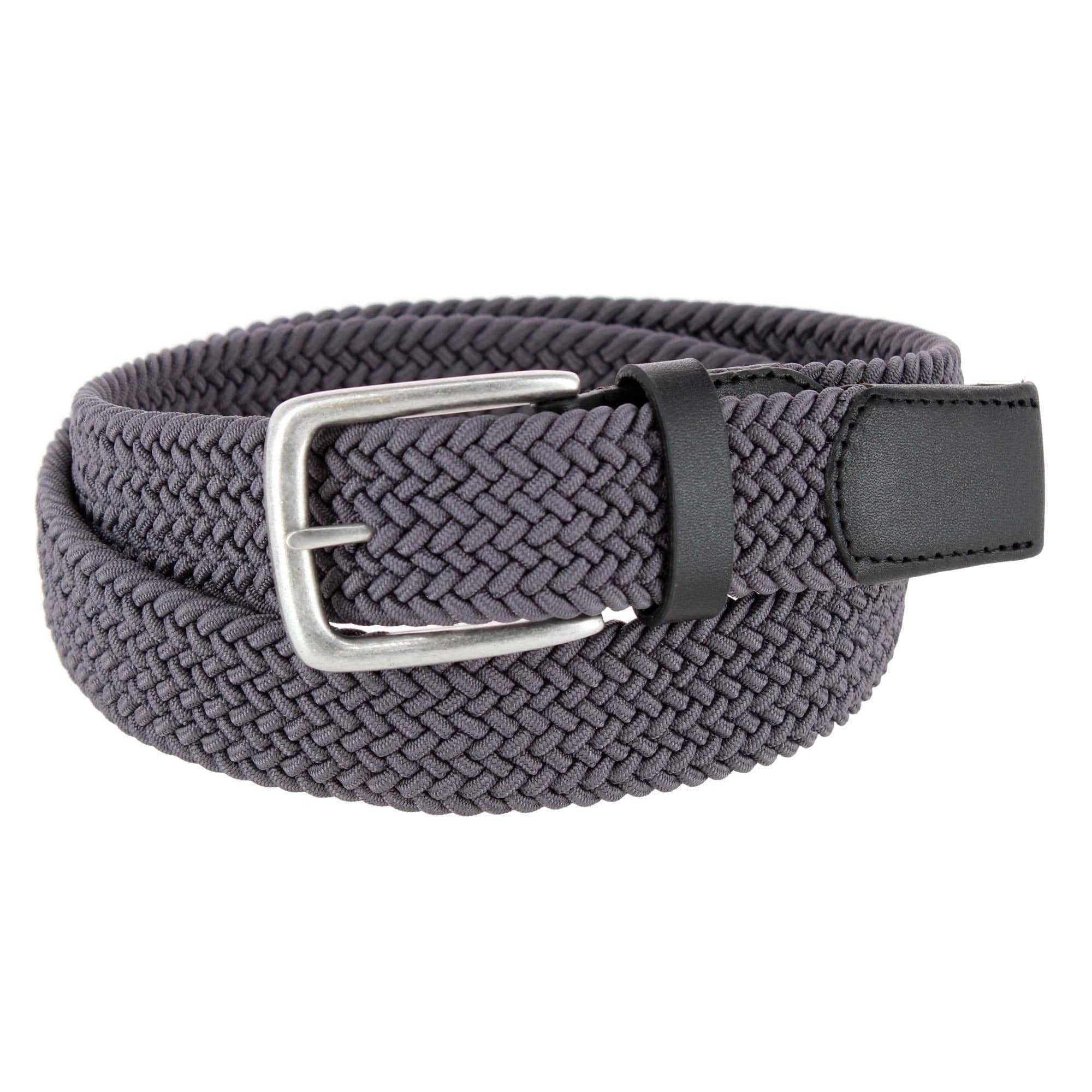 Timberland Men's 35mm Braided Stretch Casual Belt