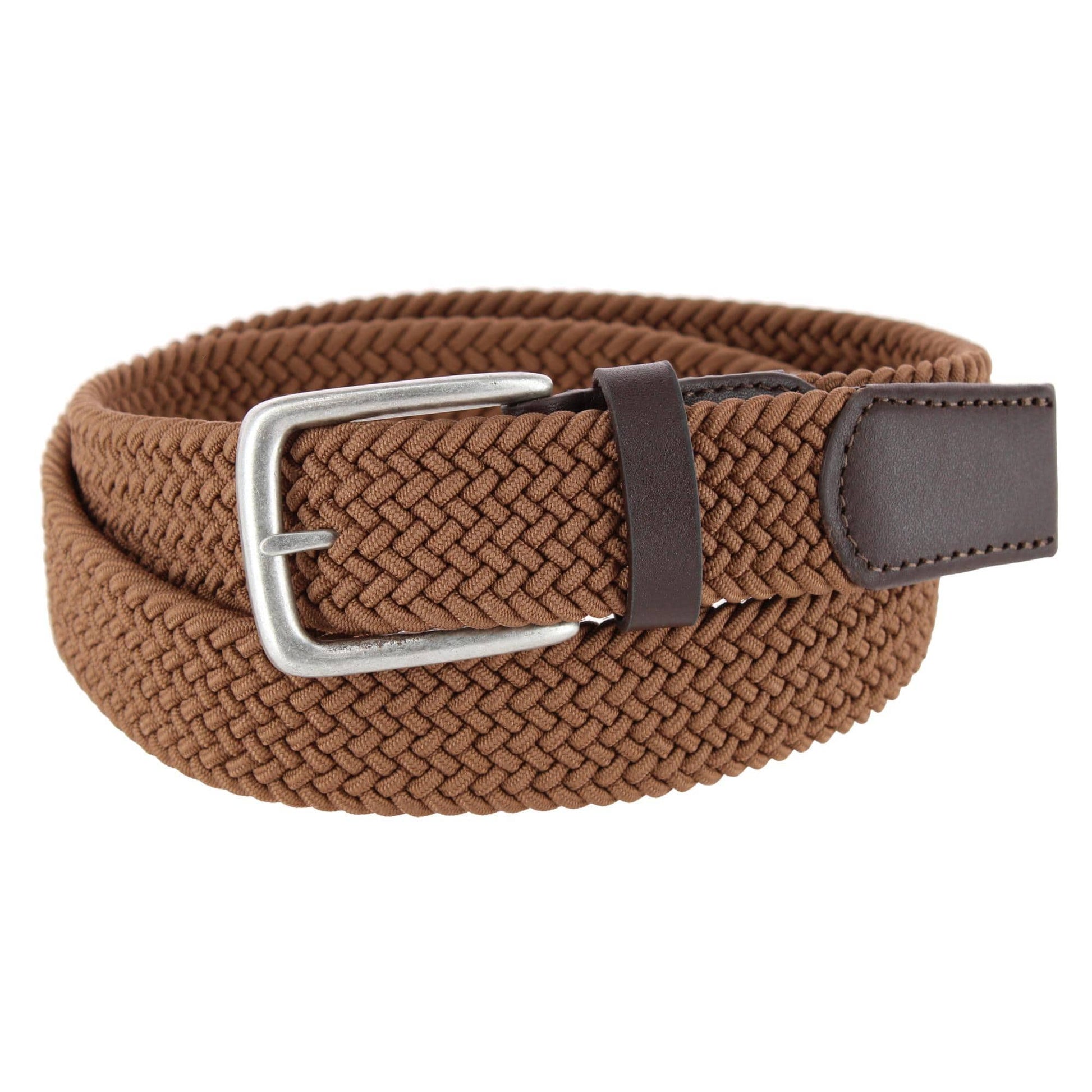 Timberland Men's 35mm Braided Stretch Casual Belt