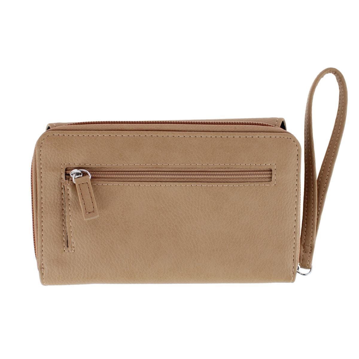 CTM® Women's CEO Clutch Organizer - Beige