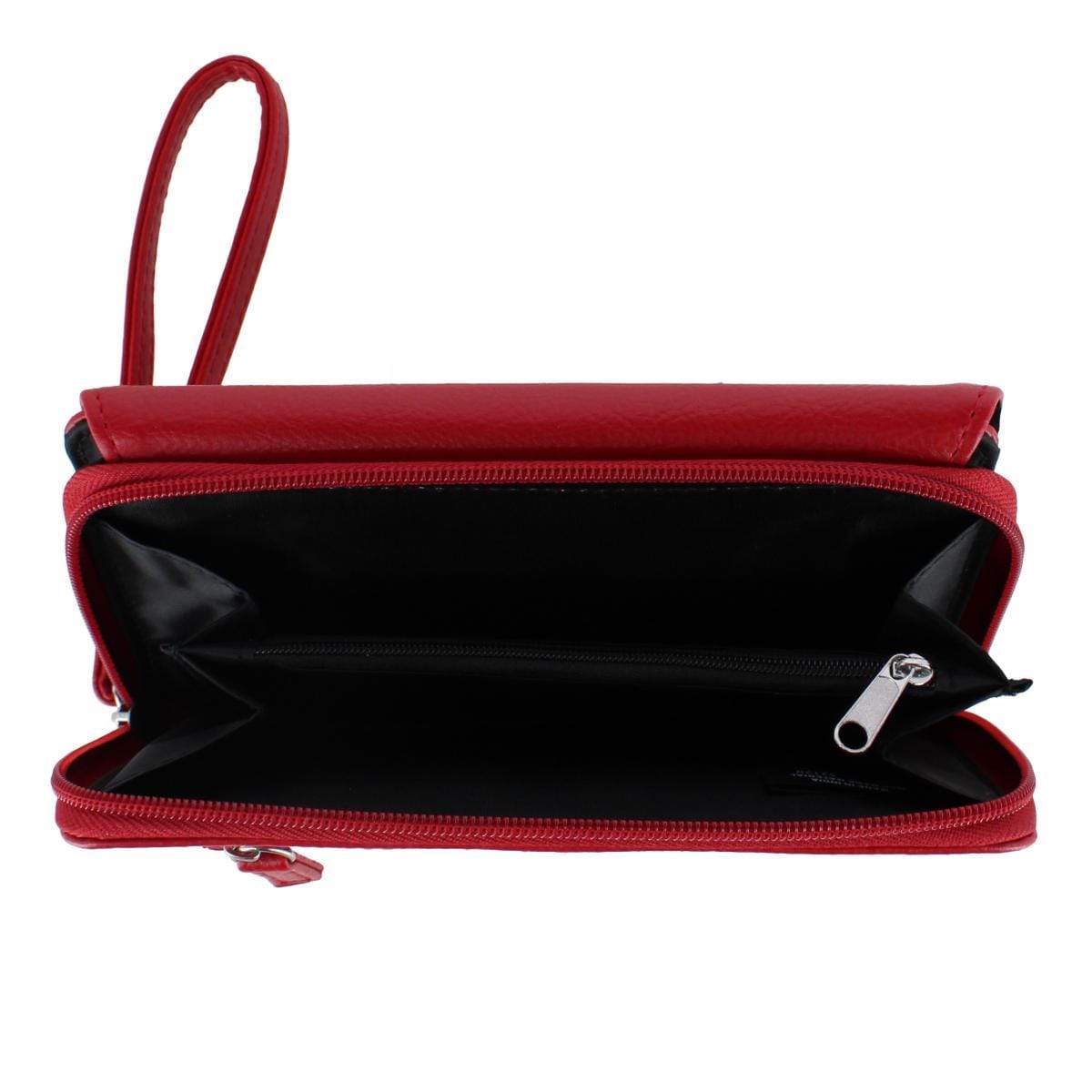 CTM® Women's CEO Clutch Organizer - Red