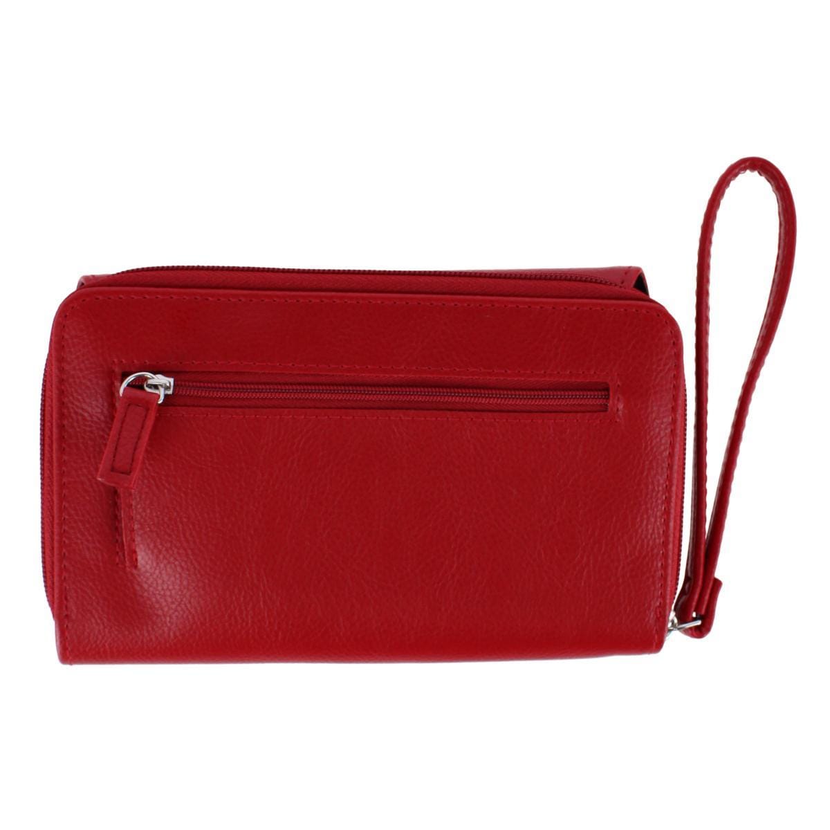 CTM® Women's CEO Clutch Organizer - Red