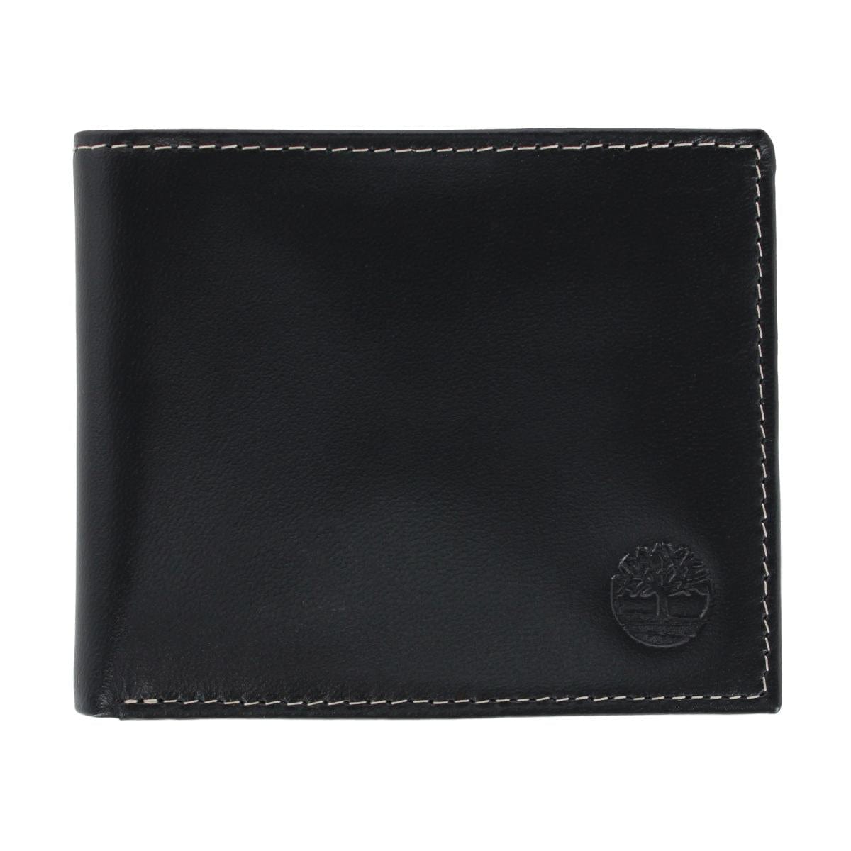 Timberland Men's Cloudy Leather Passcase Wallet