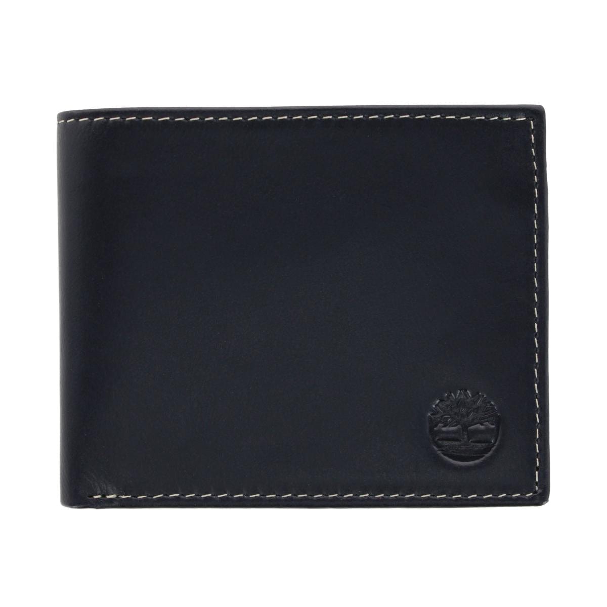 Timberland Men's Cloudy Leather Passcase Wallet