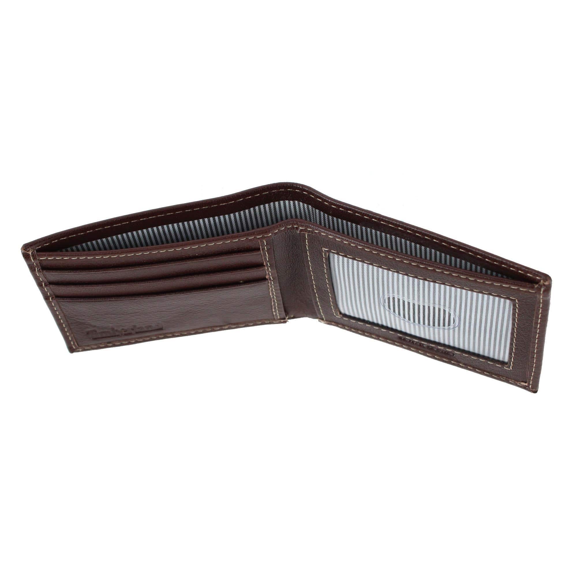 Timberland Men's Blix Slim Bifold Wallet - Brown