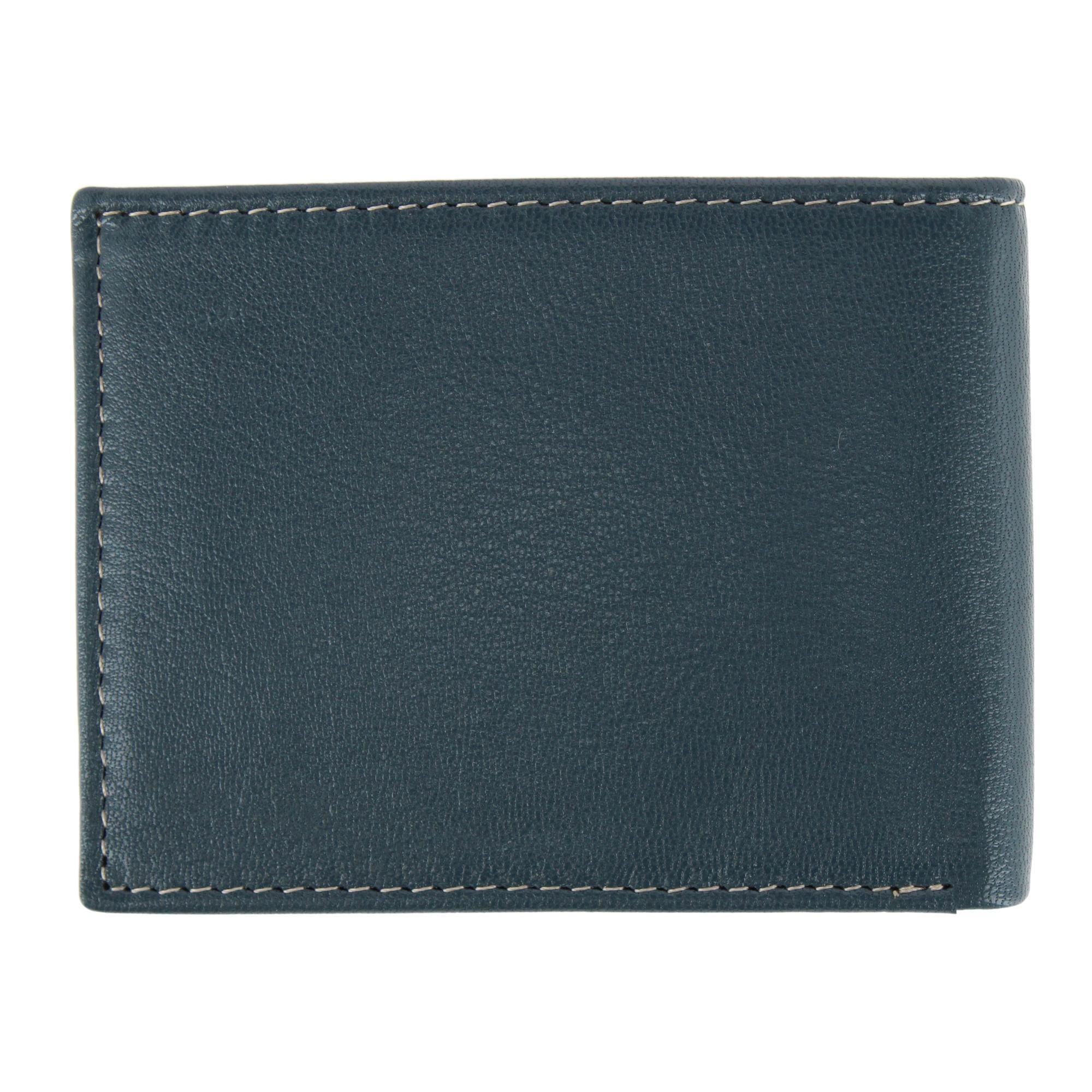 Timberland Men's Blix Slim Bifold Wallet - Navy