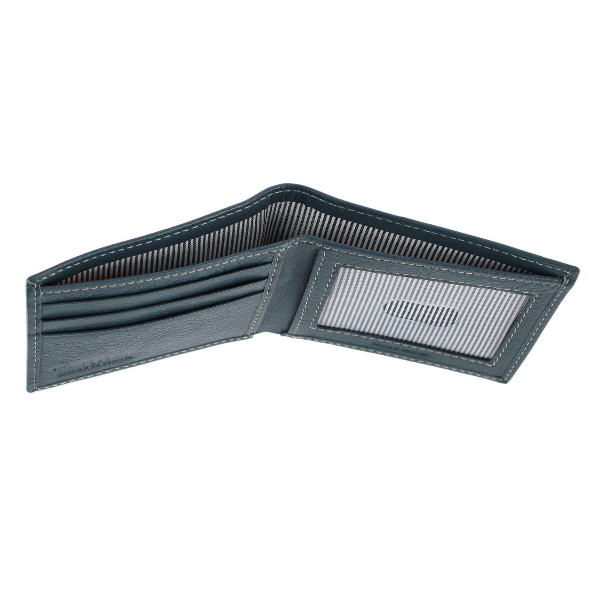 Timberland Men's Blix Slim Bifold Wallet - Navy