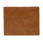 Men's Antiqued Leather Passcase Wallet