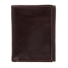 Men's Antiqued Leather Trifold Wallet