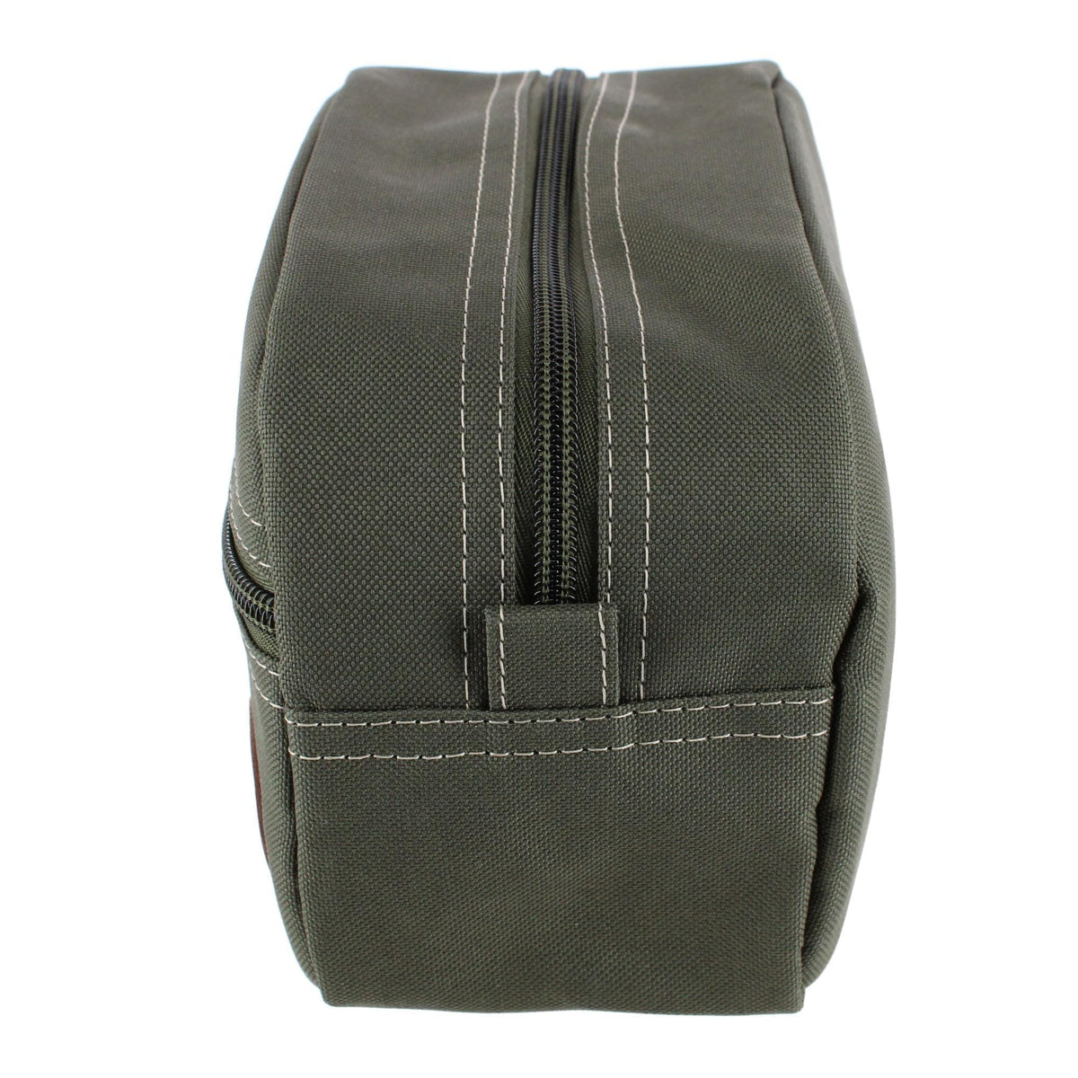 Timberland Men's Core Canvas Zippered Travel Kit - Olive Green