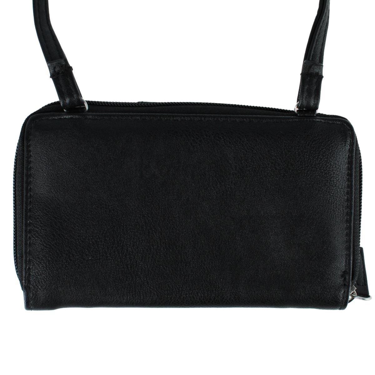Nautica Women's Sandbar Wallet On A String Organizer - Black