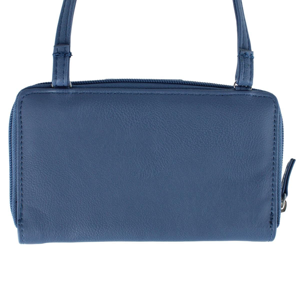 Nautica Women's Sandbar Wallet On A String Organizer - Marina Blue