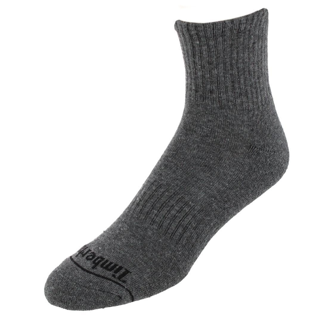 Timberland Men's Performance Quarter Cushioned Socks (3 Pack)