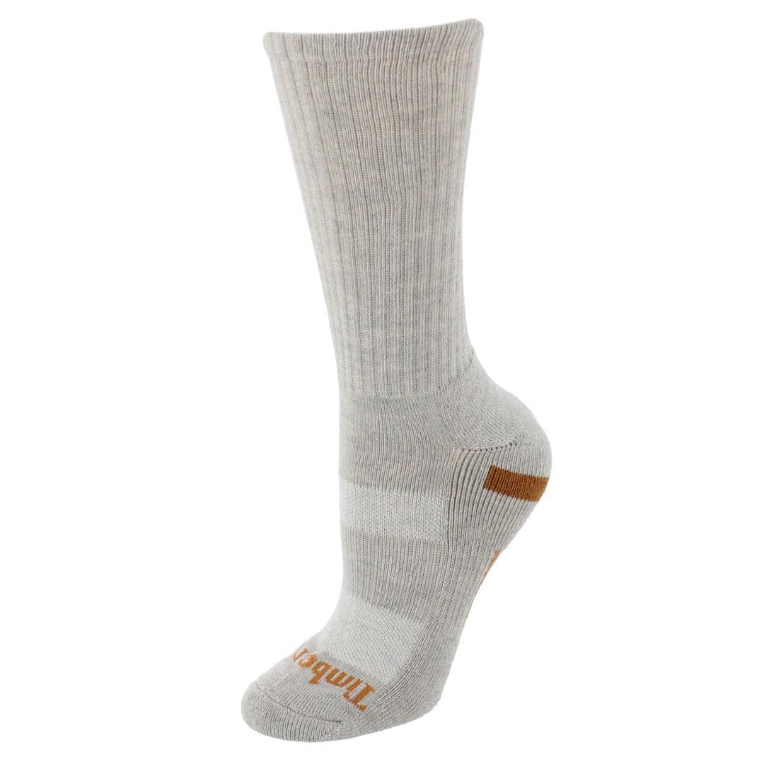 Timberland Women's Comfort Performance Crew Socks (2 Pack) - Oatmeal and Navy