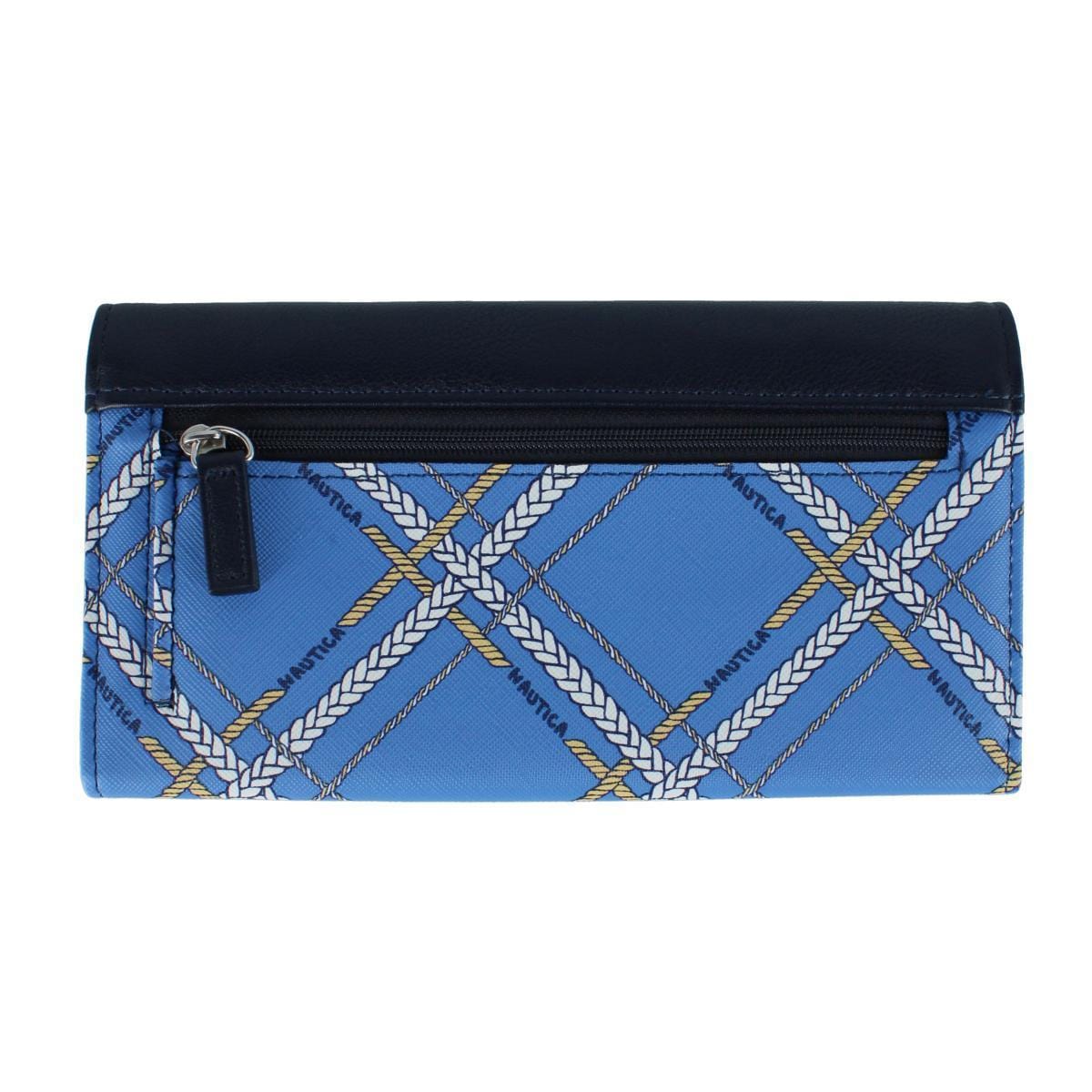 Nautica Women's Two Timer V Flap Clutch - Marina