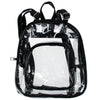 Women's Mini Clear Transparent Zipper Backpack
