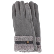 Women's Teddy Synthetic Fleece Touchscreen Winter Gloves