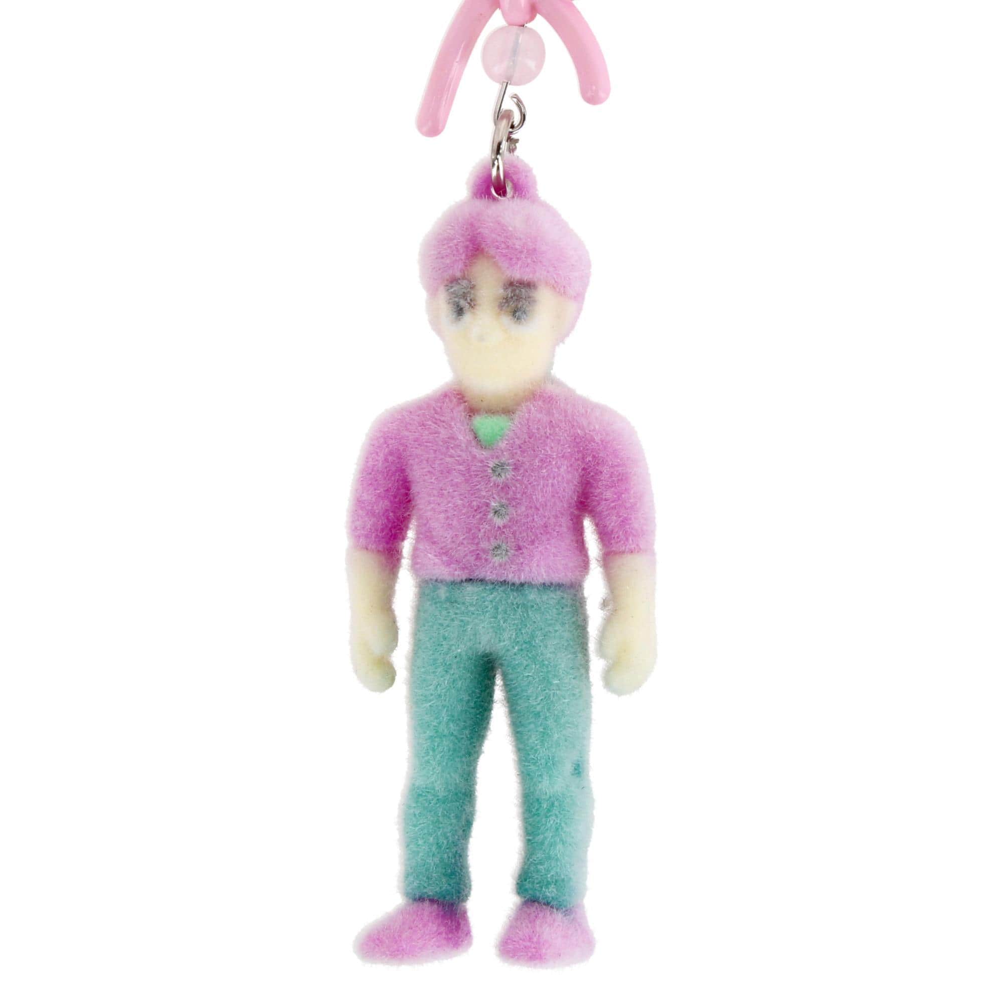 CTM® Kid's KPOP Demon Hunters Bag Charms - Jinu  Green Pants