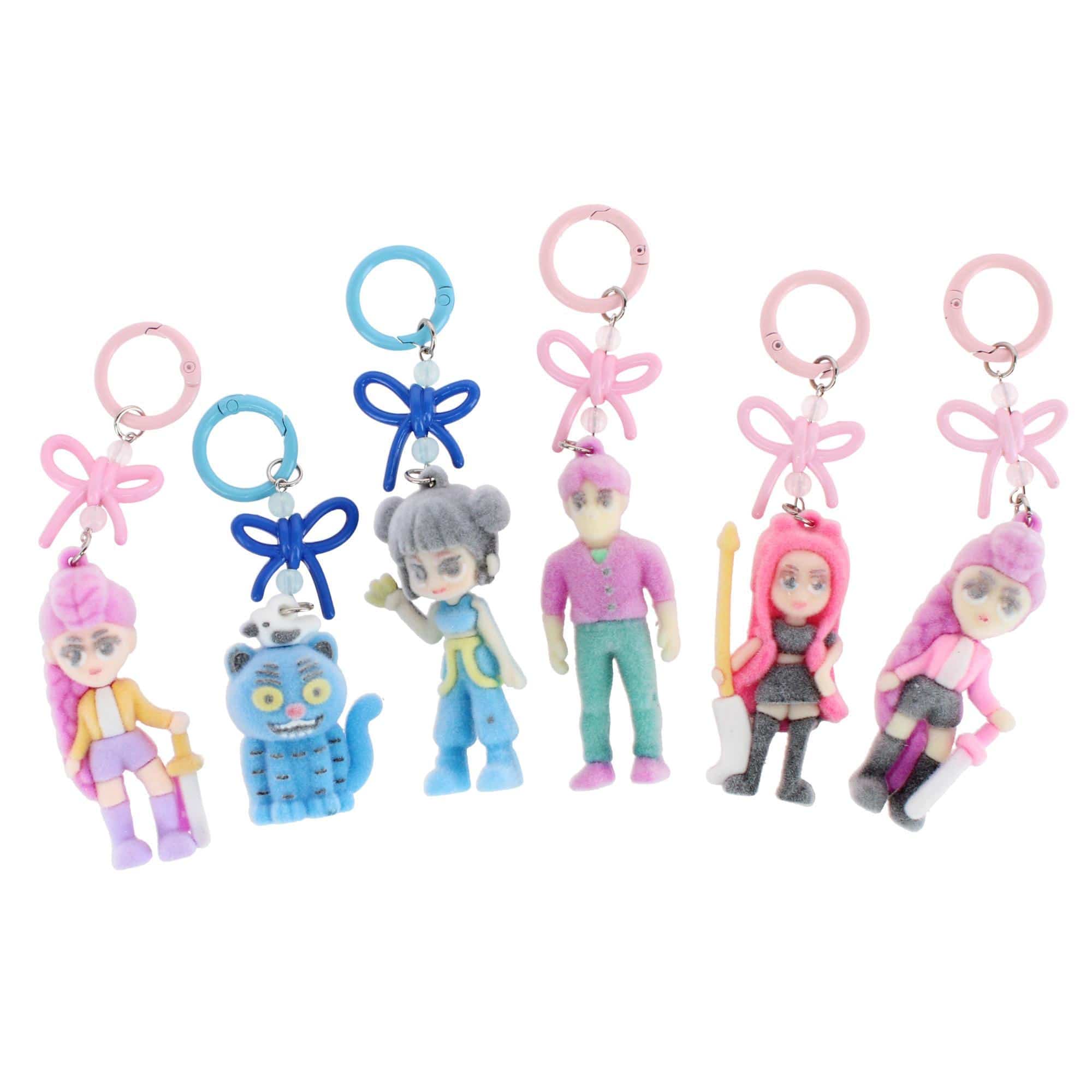 CTM® Kid's KPOP Demon Hunters Bag Charms - Jinu  Green Pants
