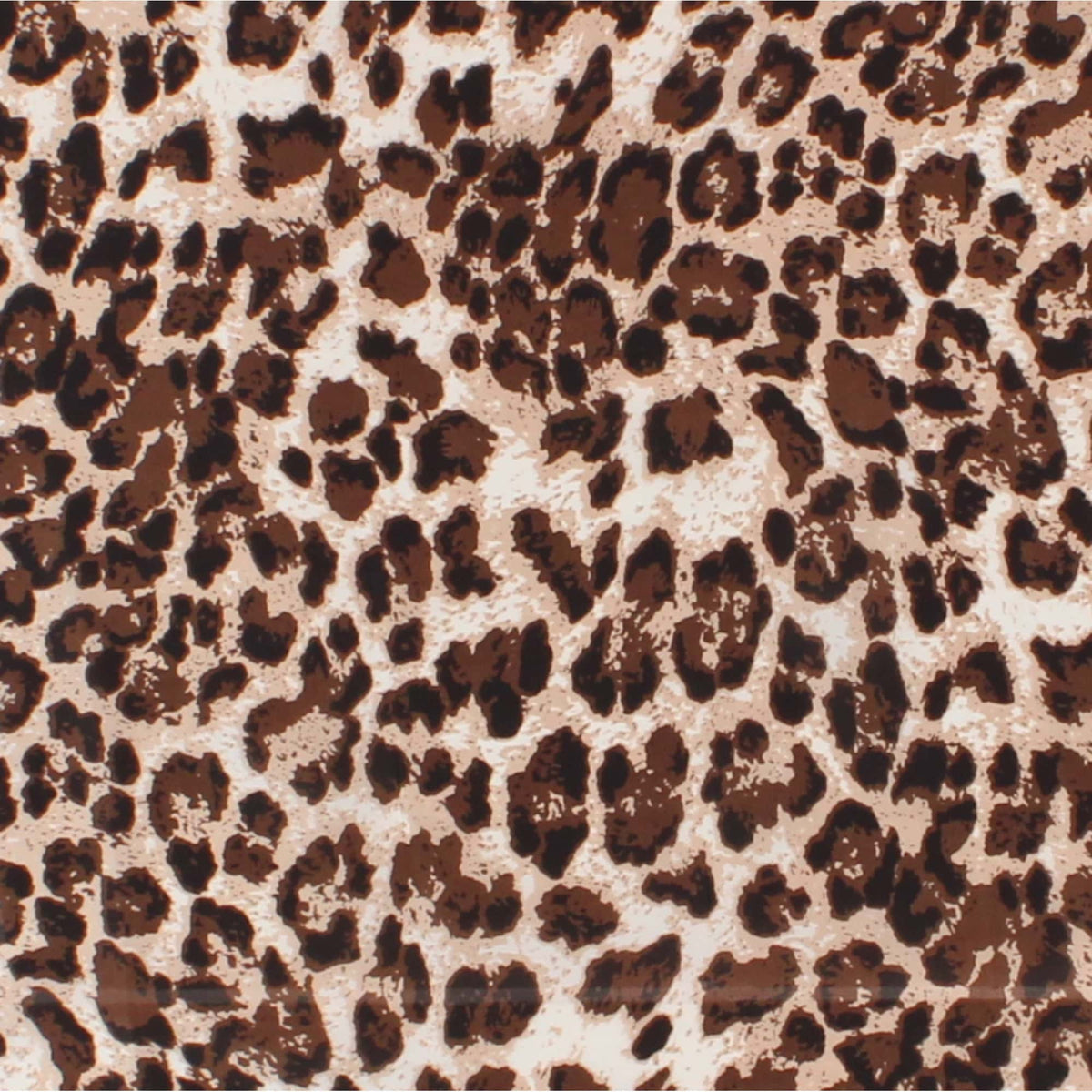 CTM® Women's Silky Feel Leopard Print Square Scarf - Black