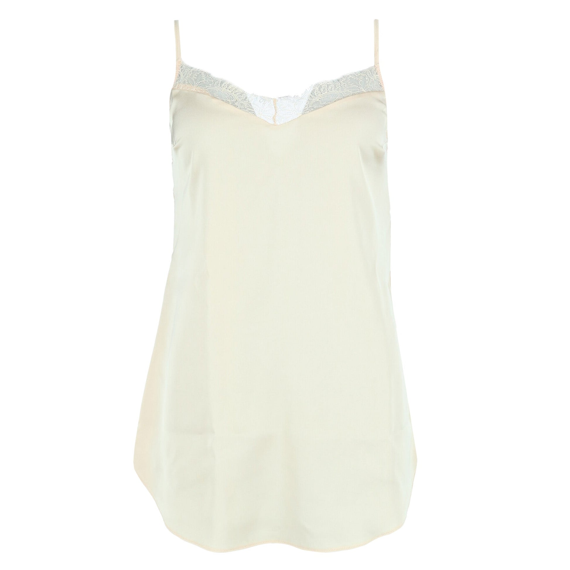 Bewicked Women's Satin Slip Nightgown with Lace - Women's Satin Slip Nightgown with Lace