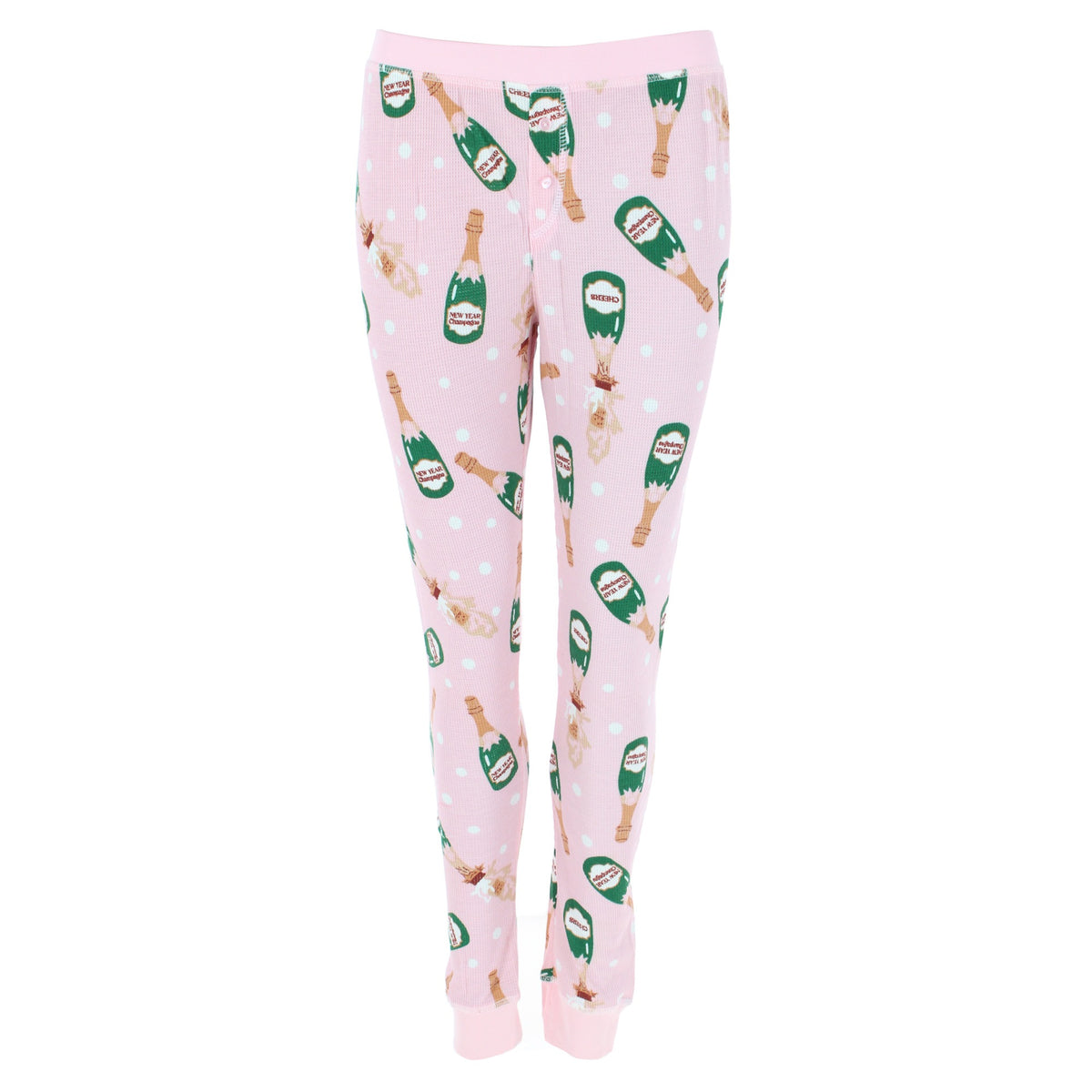 un-bearably cute Women's Champagne Thermal Sleep Set with Mask - Pink