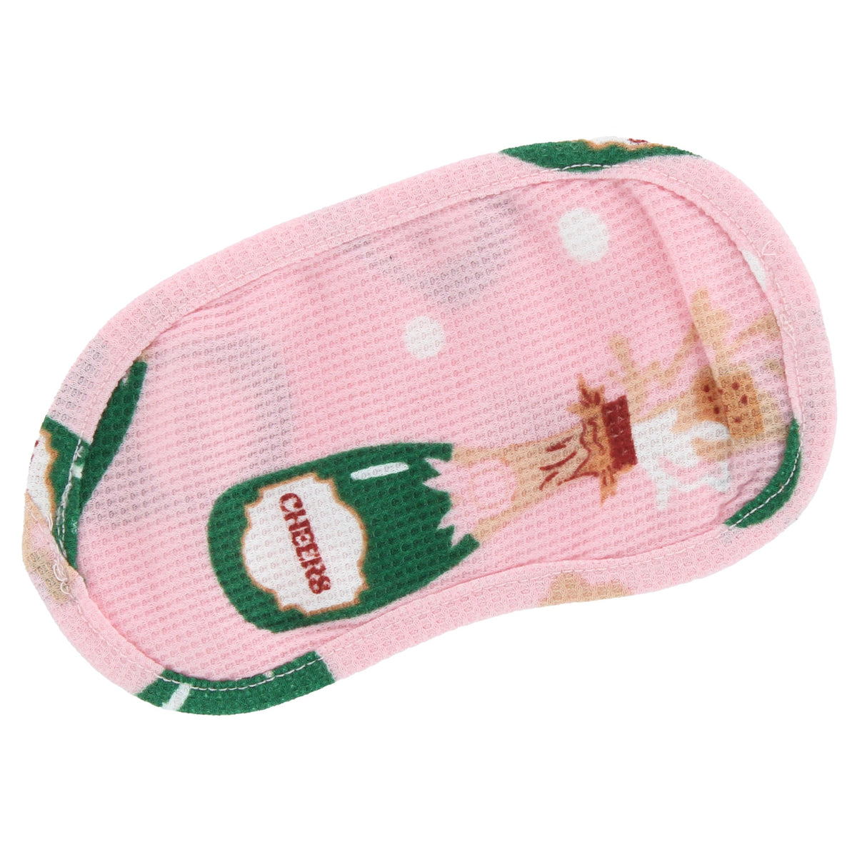 un-bearably cute Women's Champagne Thermal Sleep Set with Mask - Pink