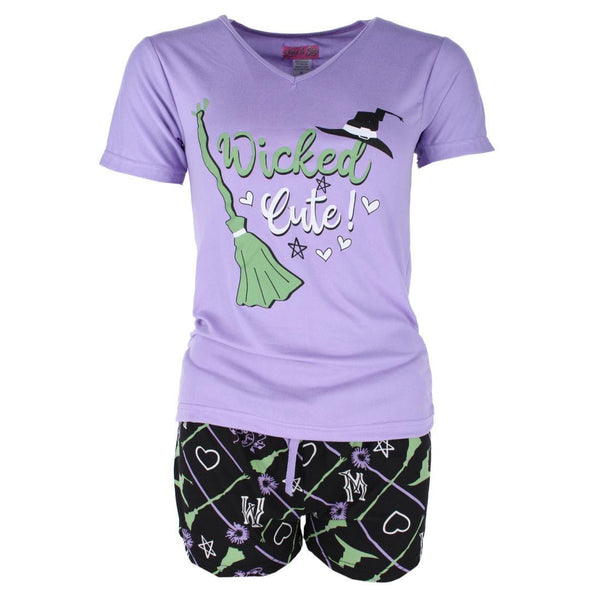 Women's Wicked: For Good Comfy Short Sleep Set