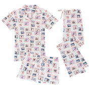 Women's 3 piece Paris Travel Capri Set
