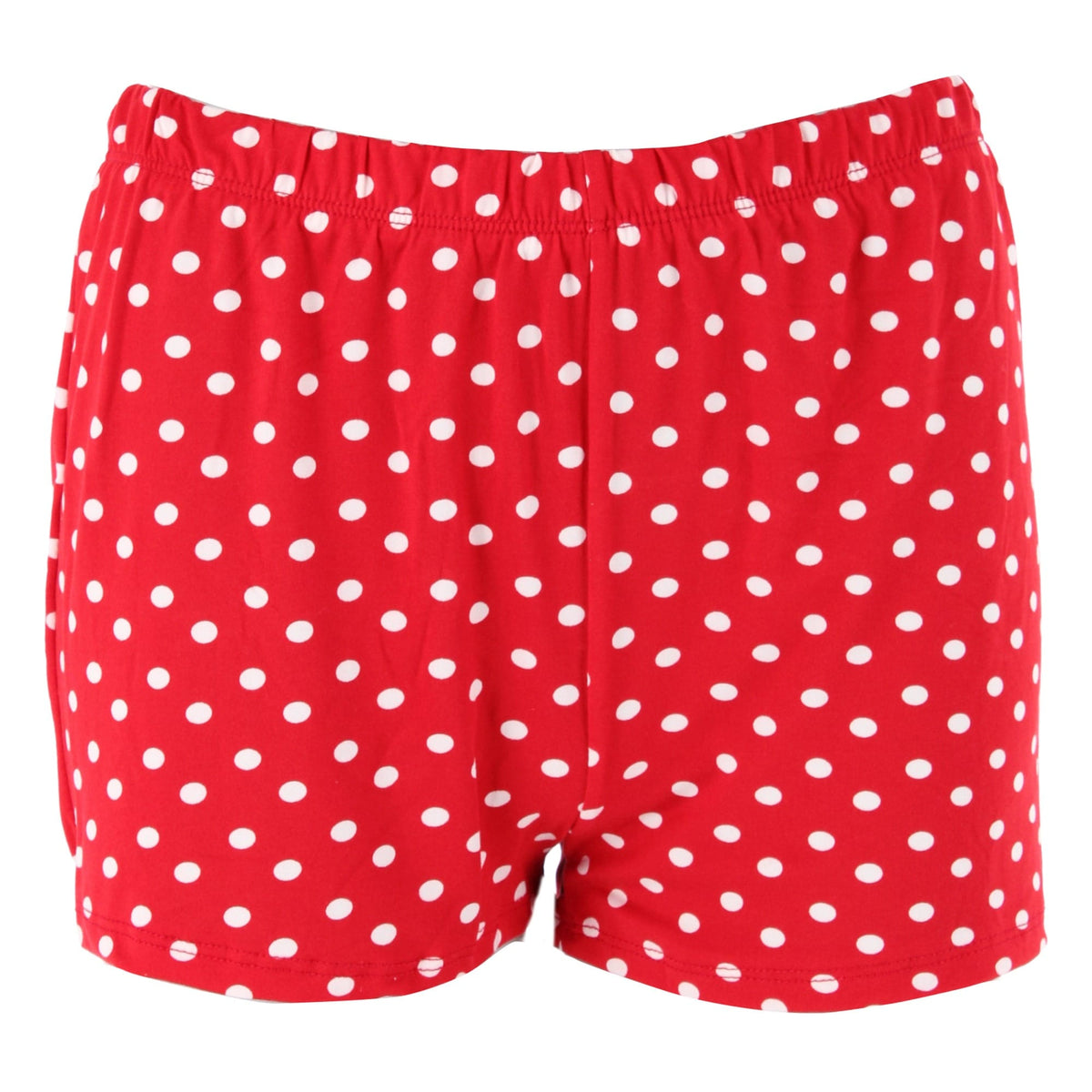 CTM® Women's 3-piece Polka Dot Pajama Set by Love to Sleep - Red