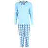Women's Plus Size Flannel Long Pajama Set