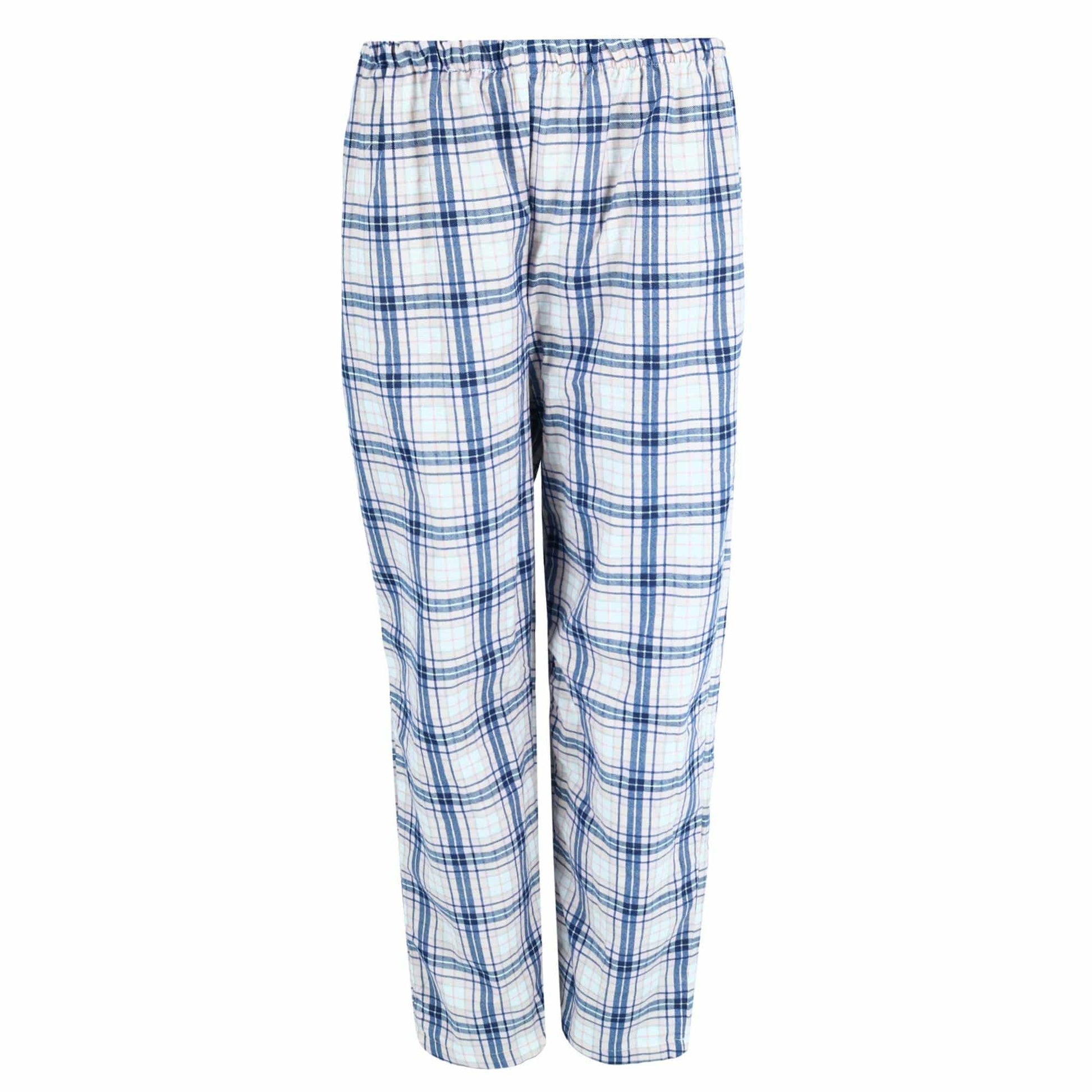 Cinema Studio Women's Long Flannel Pajama Set - Pink