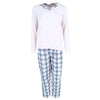 Women's Long Flannel Pajama Set