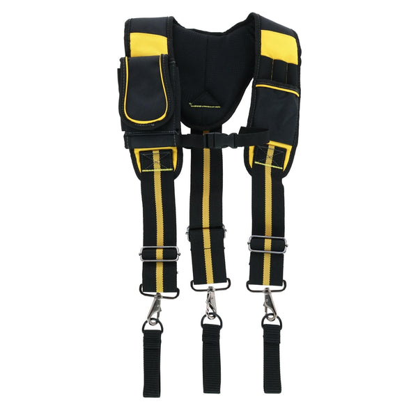 Men's Suspenders with Magnet Pockets & Swivel Hooks & Tool Belt Loops