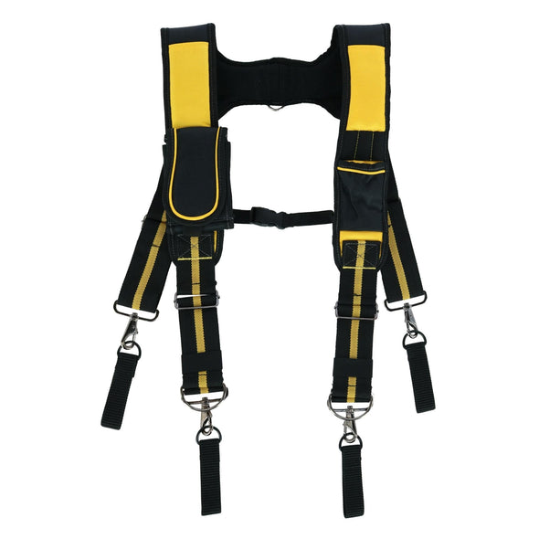 Men's Suspenders with Magnetic Pocket & Swivel Hooks & Tool Belt Loops