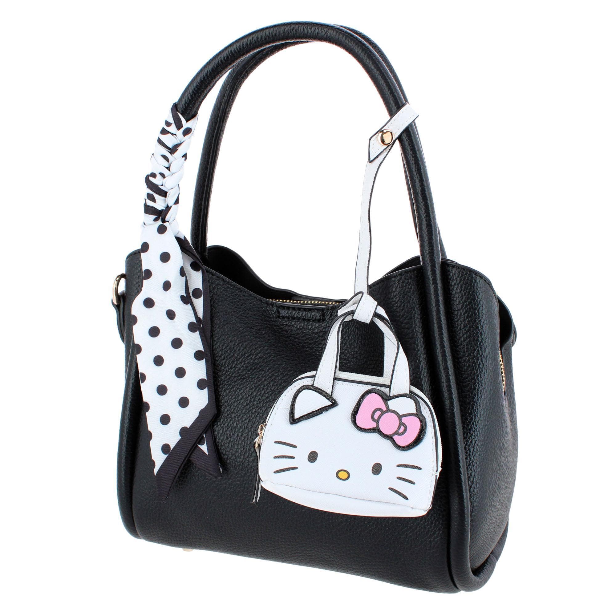 CTM® Sanrio's Hello Kitty 3 Inch Micro Mini Satchel Bag Charm - White