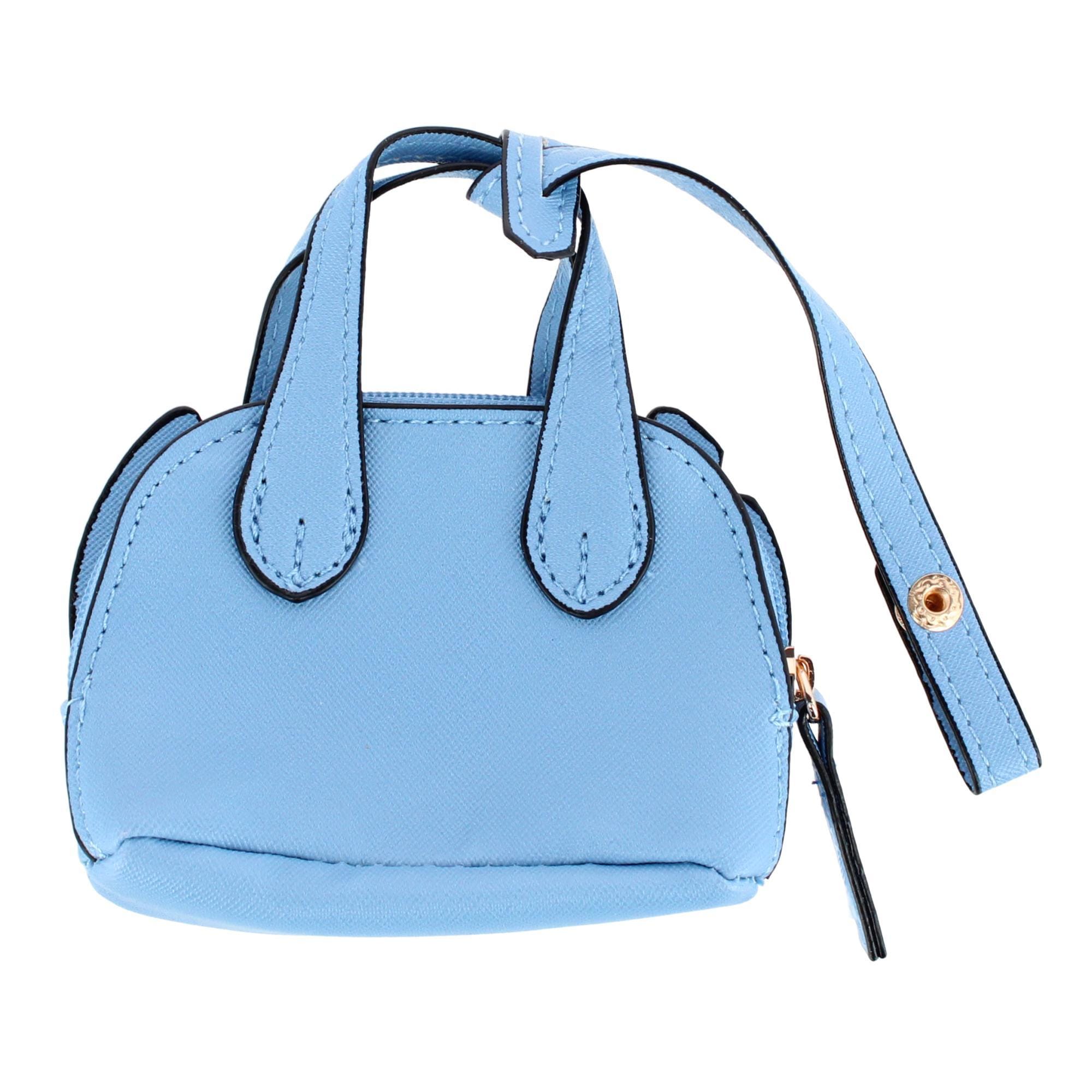 CTM® Disney's Stitch 3 Inch Micro Satchel Bag Charm - Blue
