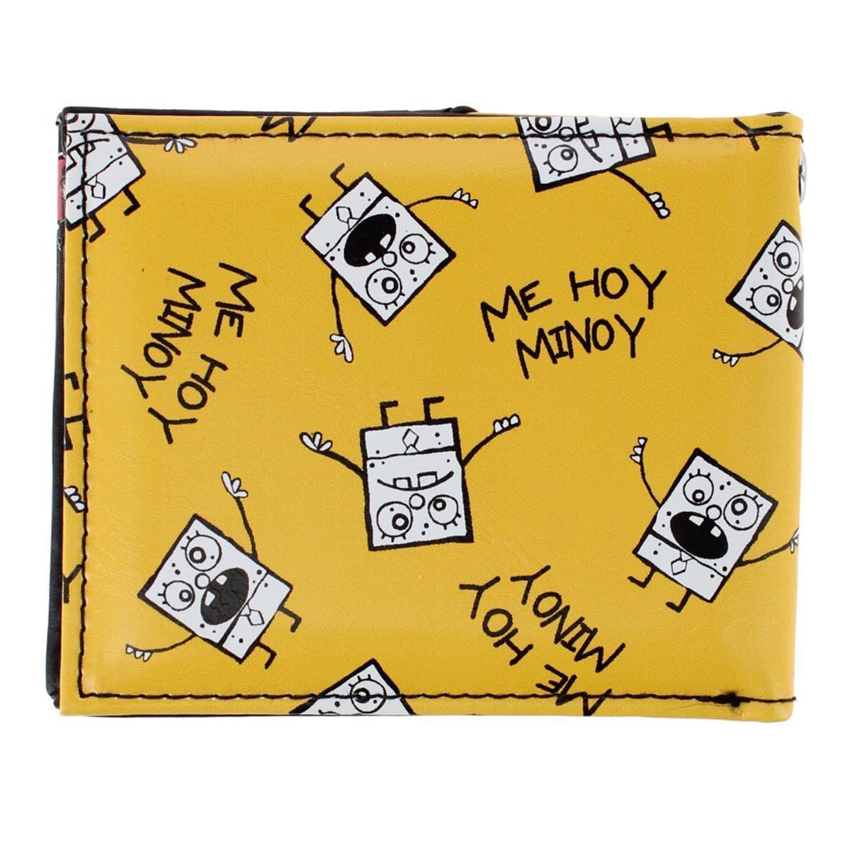 CTM® Kid's Spongebob Doodle Bob Bi-Fold Wallet - Yellow