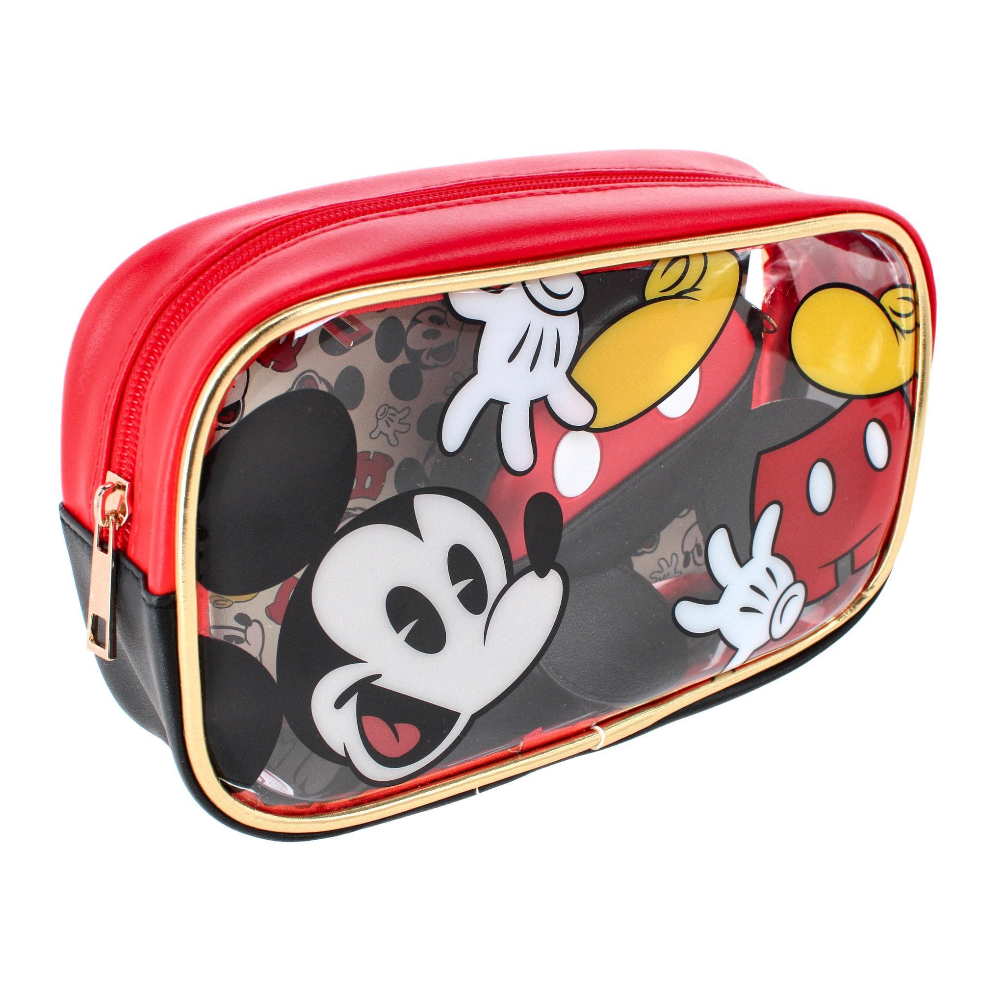 CTM® Disney's Mickey Mouse 8 inch Accessory Bag Coin Purse & Zipper Pouch - Multiple