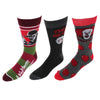 Men's Horror Classics 3 Pack Novelty Crew Socks