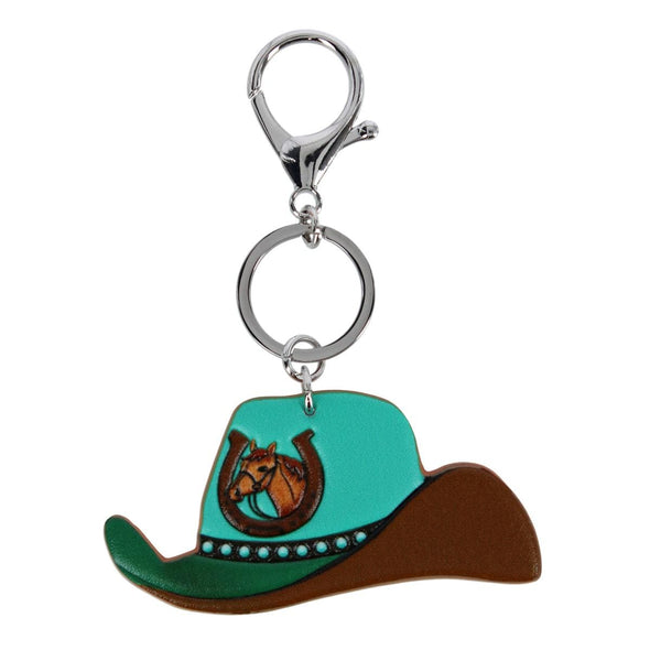 Women's Lucky Horse Cowboy Hat Bag Charm